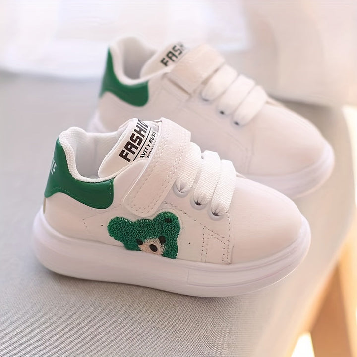 Kleinkind Sneaker mit Bärenmotiv - Bequeme Kinderschuhe-Luzern Mode