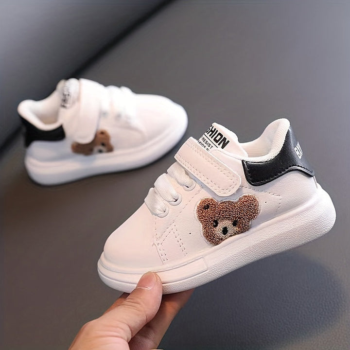 Kleinkind Sneaker mit Bärenmotiv - Bequeme Kinderschuhe-Luzern Mode