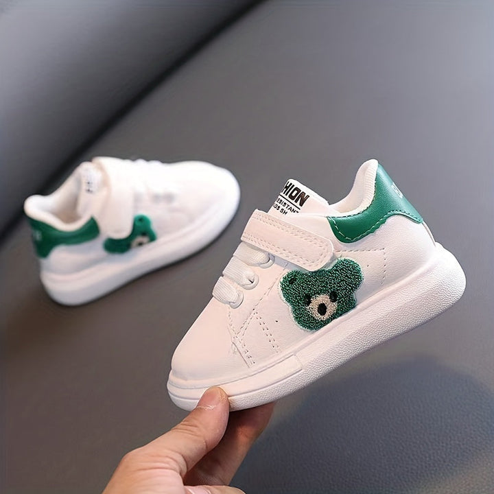 Kleinkind Sneaker mit Bärenmotiv - Bequeme Kinderschuhe-Luzern Mode