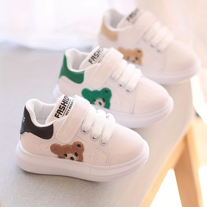 Kleinkind Sneaker mit Bärenmotiv - Bequeme Kinderschuhe-Luzern Mode