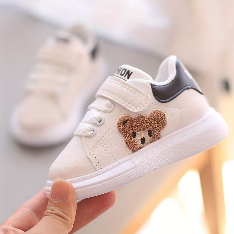 Kleinkind Sneaker mit Bärenmotiv - Bequeme Kinderschuhe-Luzern Mode