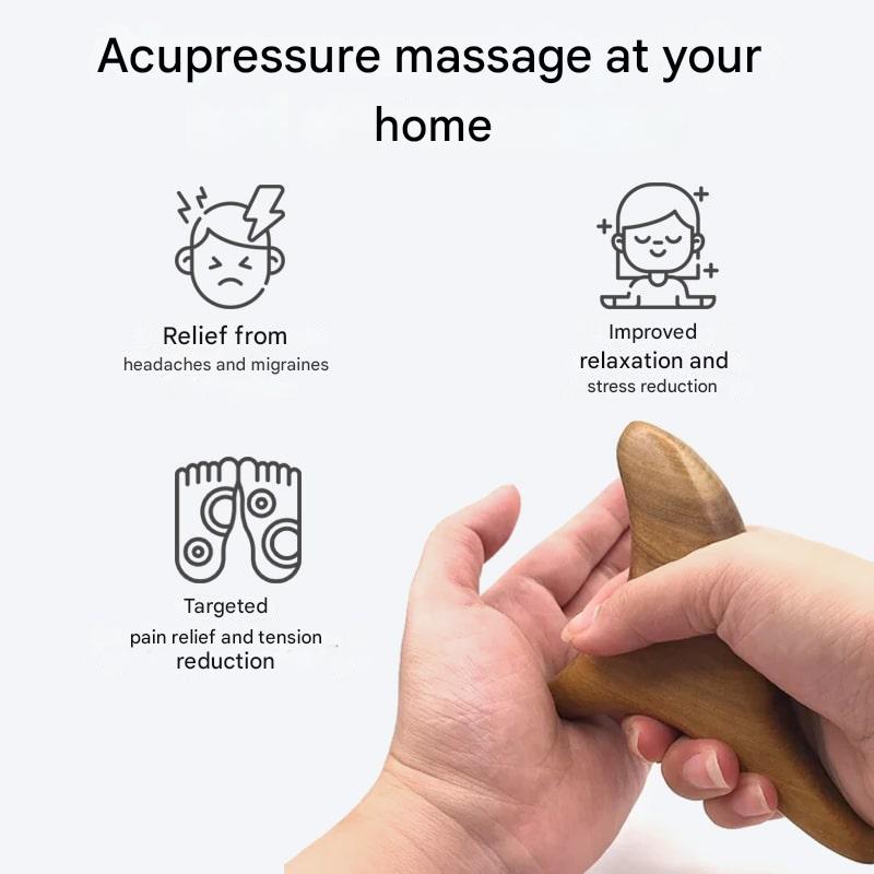 Akupressur-Dreieck | Hand | Fuß | Kompakt | Druckpunkt | Nachhaltig-Luzern Mode