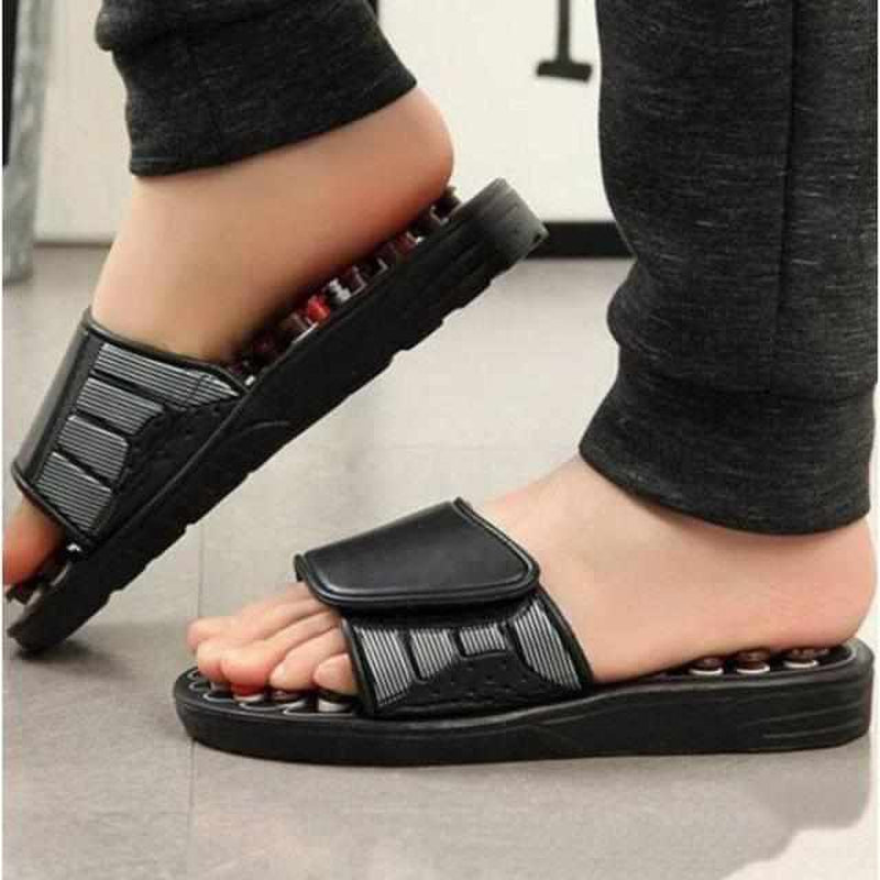 Akupressur Sandalen für Fußmassage und Entspannung-Luzern Mode