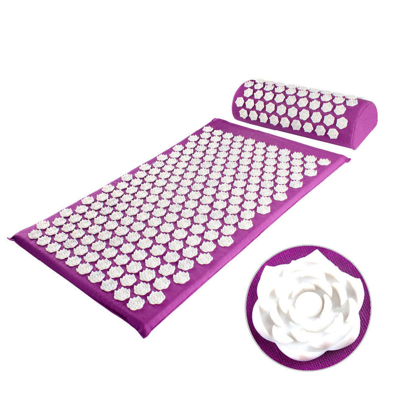 Yogamatten-Set | Kissen | Akupressur | Entspannend | Komfortabel | Langlebig-Luzern Mode
