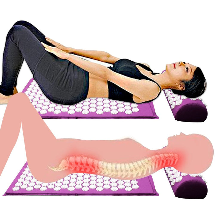 Yogamatten-Set | Kissen | Akupressur | Entspannend | Komfortabel | Langlebig-Luzern Mode