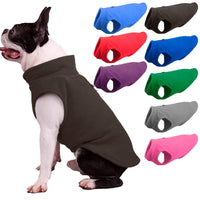 Hundejacke | Fleece, Unifarben, Komfortabel, Waschbar, Vielseitig, Warm, Langlebig-Luzern Mode