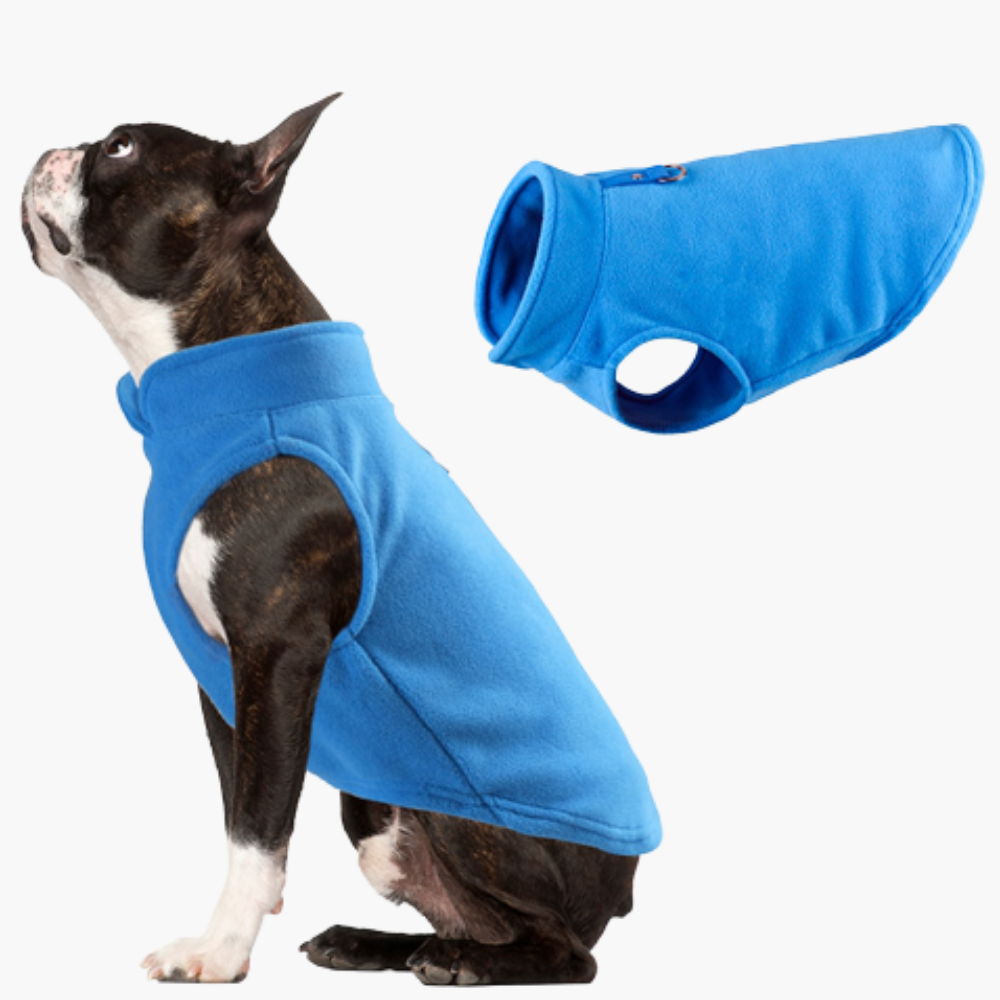 Hundejacke | Fleece, Unifarben, Komfortabel, Waschbar, Vielseitig, Warm, Langlebig-Luzern Mode