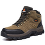 Herren Wanderstiefel wasserdicht rutschfest atmungsaktiv-36-Braun-Luzern Mode