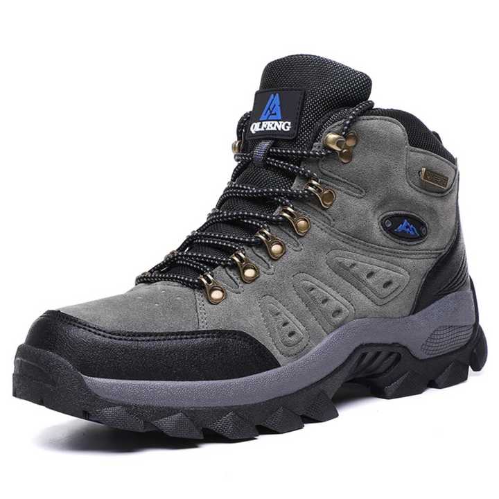 Herren Wanderstiefel wasserdicht rutschfest atmungsaktiv-36-Grau-Luzern Mode