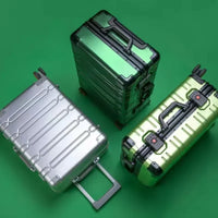 Aluminium Reisekoffer | TSA-Zahlenschloss | Doppelspinnerrollen-Luzern Mode