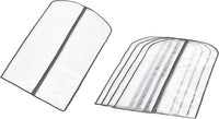 PEVA Kleideraufbewahrungstaschen Set – 5er-Pack Kleiderschutzhüllen mit Reißverschluss (Kaufe 1, Erhalte 1 GRATIS)