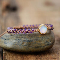 Amethyst Armband | Stilvoll | Natürlich | Nachhaltig | Einzigartig | Auffällig | Heilend-Luzern Mode