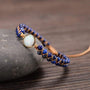 Amethyst Opal Yoga Armband - Handgefertigtes Schmuckstück-Blau-Luzern Mode