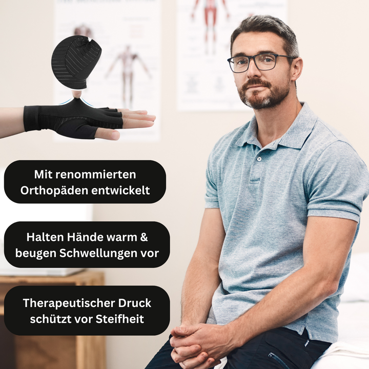 Kompressionshandschuhe | Anti-Arthritis Bequeme warme Unterstützung -Luzern Mode