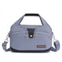 Wasserdichte Damenhandtasche aus Oxford-Stoff, robust-Hellblau-Luzern Mode