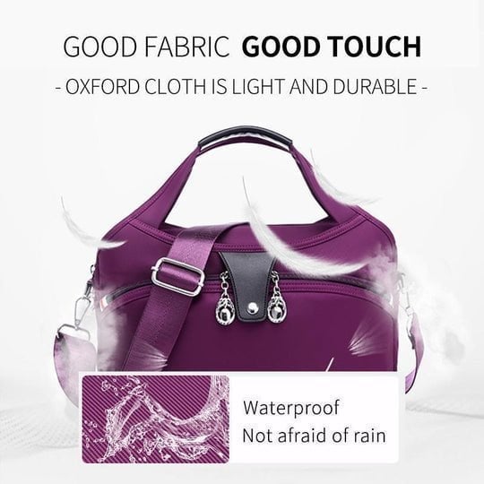 Wasserdichte Damenhandtasche aus Oxford-Stoff, robust-Luzern Mode