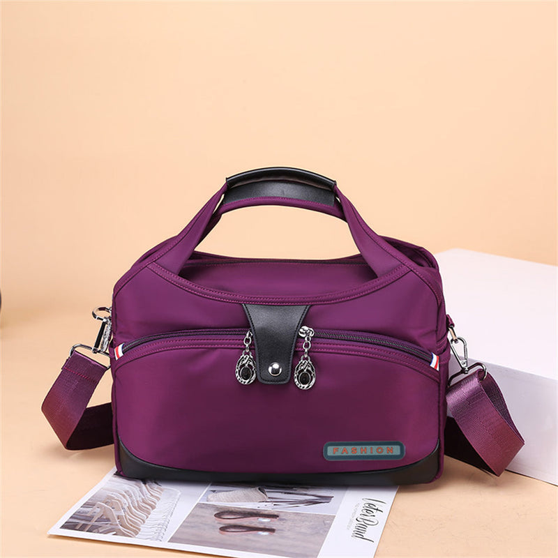 Wasserdichte Damenhandtasche aus Oxford-Stoff, robust-Luzern Mode