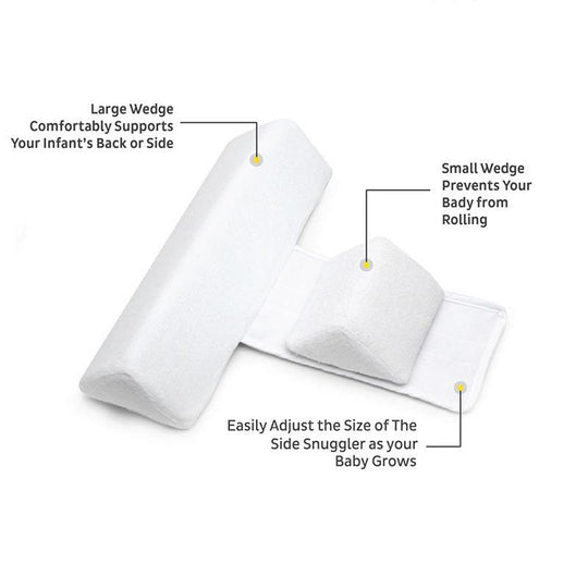 Anti-Roll Stillkissen | Verstellbar | Sicher | Atmungsaktiv | Memory Foam-Luzern Mode