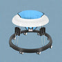 Baby Laufwagen | Stoßstange | Stabil | 8 drehbare Räder | 2-in-1 | Zusammenklappbar-Blau-Luzern Mode