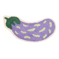 Badmat | Banane | Aubergine | Absorbierend | rutschfest | schnelltrocknend-Luzern Mode