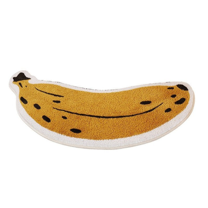 Badmat | Banane | Aubergine | Absorbierend | rutschfest | schnelltrocknend-Luzern Mode