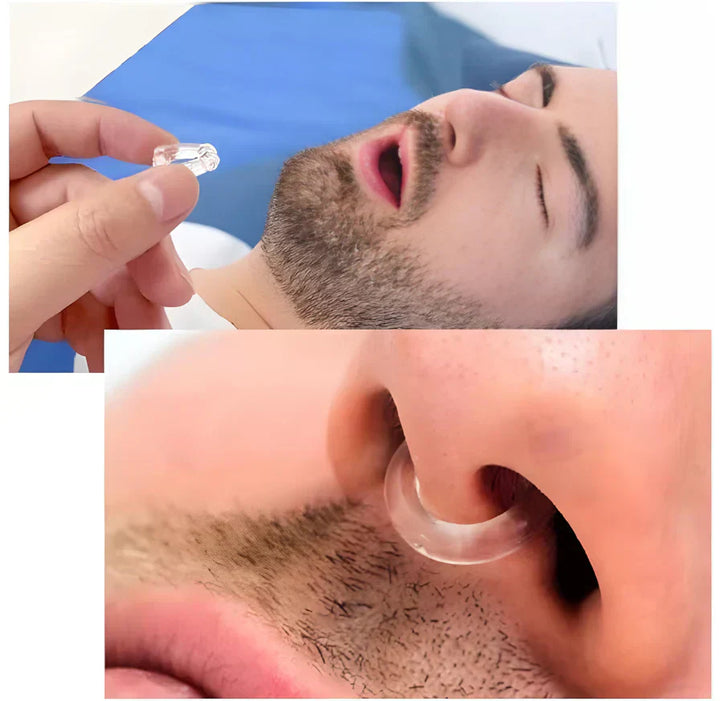Anti-Schnarch-Nasenclip | Bequem Silikon Wiederverwendbar Langlebig-Luzern Mode