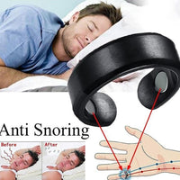 Anti-Schnarch-Ring | Magnetischer Ring Akupressur Stilvoll Langlebig-Luzern Mode