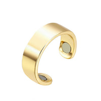 Anti-Schnarch-Ring | Magnetischer Ring Akupressur Stilvoll Langlebig-Gold Matt-Luzern Mode