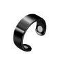 Anti-Schnarch-Ring | Magnetischer Ring Akupressur Stilvoll Langlebig-Schwarz Matt-Luzern Mode