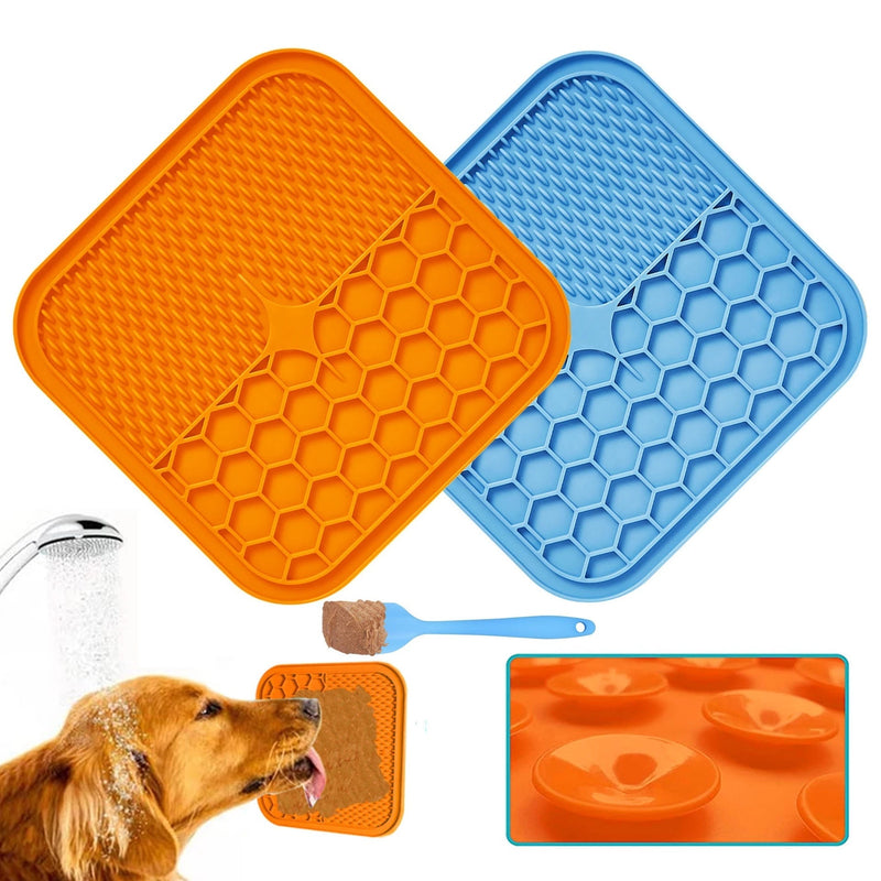 Hunde Likmat | Anti-Stress | Latex | Textur | Tierfreundlich | Saugnapf-Luzern Mode