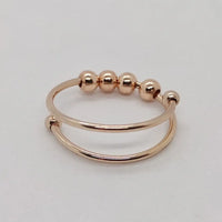 Anti-Stress-Ring | Stilvoll | Praktisch | Langlebig | Hypoallergen | Komfortabel-Roségold-Luzern Mode