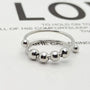 Anti-Stress-Ring | Stilvoll | Praktisch | Langlebig | Hypoallergen | Komfortabel-Silber-Luzern Mode