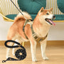 Anti-Trek Hundegeschirr | Komfortpolsterung | Robust | Reflektierend | Sicher-Khaki-S (3-7 Kg)-Luzern Mode