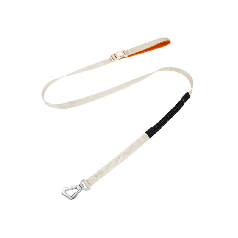 Hundegeschirr | Set Leine Anti-Zieh Wasserdicht Langlebig Atmungsaktiv Komfort-Leine - Beige-150 cm-Luzern Mode