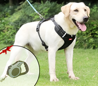 Hundegeschirr | Anti-Zieh, Komfortabel, Langlebig, Tierfreundlich, Sicher-Gelb-XS (2.5-5 KG)-Luzern Mode