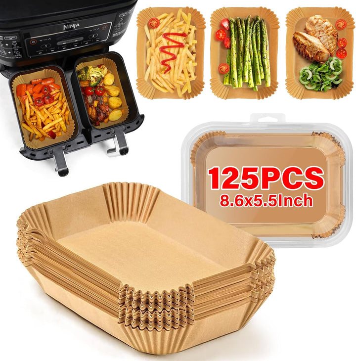Airfryer-Liner | Antihaft | Einweg | Sauber | Langlebig | Unkompliziert-Rechteckig-Luzern Mode