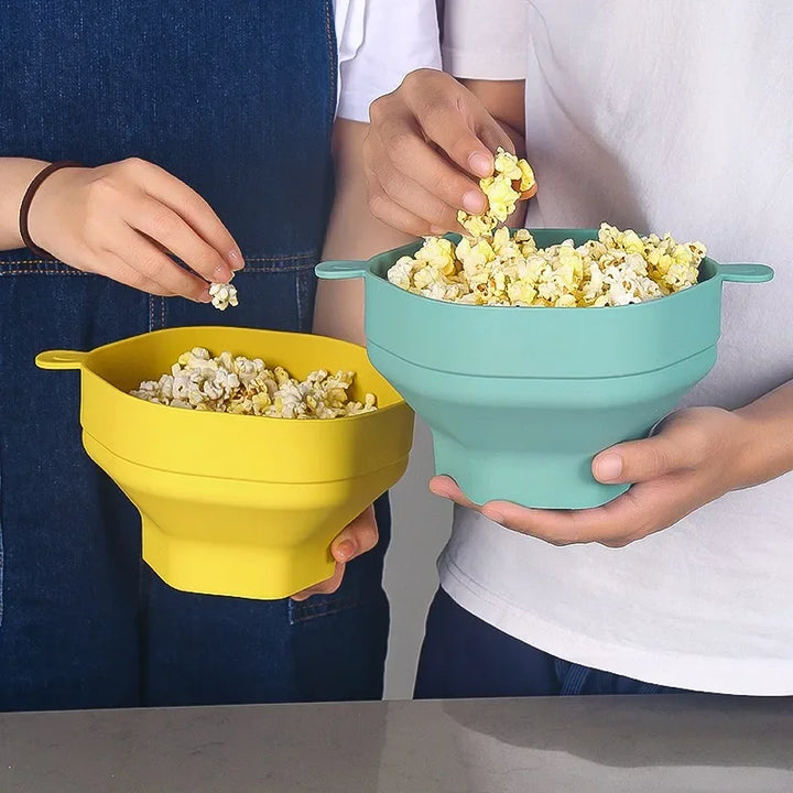 Popcorn-Maker | Silikon Antihaft Langlebig Hitzebeständig Mikrowelle-Luzern Mode