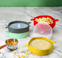 Popcorn-Maker | Silikon Antihaft Langlebig Hitzebeständig Mikrowelle-Luzern Mode