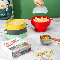 Popcorn-Maker | Silikon Antihaft Langlebig Hitzebeständig Mikrowelle-Luzern Mode