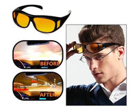 Nachtfahrbrille Überziehbrille für sicheres Autofahren-Luzern Mode