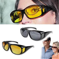 Nachtfahrbrille Überziehbrille für sicheres Autofahren-Luzern Mode