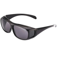 Nachtfahrbrille Überziehbrille für sicheres Autofahren-Grau-Luzern Mode