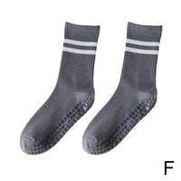 Rutschfeste Socken für Yoga und Pilates Damen Herren-Grau-Luzern Mode