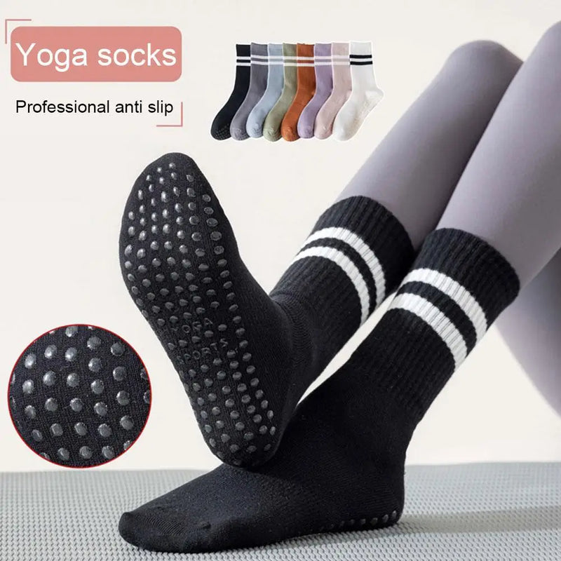 Rutschfeste Socken für Yoga und Pilates Damen Herren-Luzern Mode