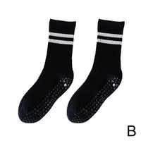 Rutschfeste Socken für Yoga und Pilates Damen Herren-Schwarz-Luzern Mode