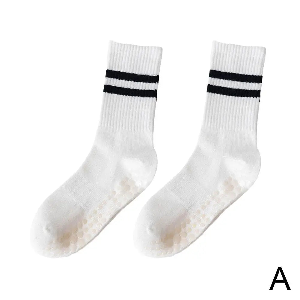 Rutschfeste Socken für Yoga und Pilates Damen Herren-Weiß-Luzern Mode