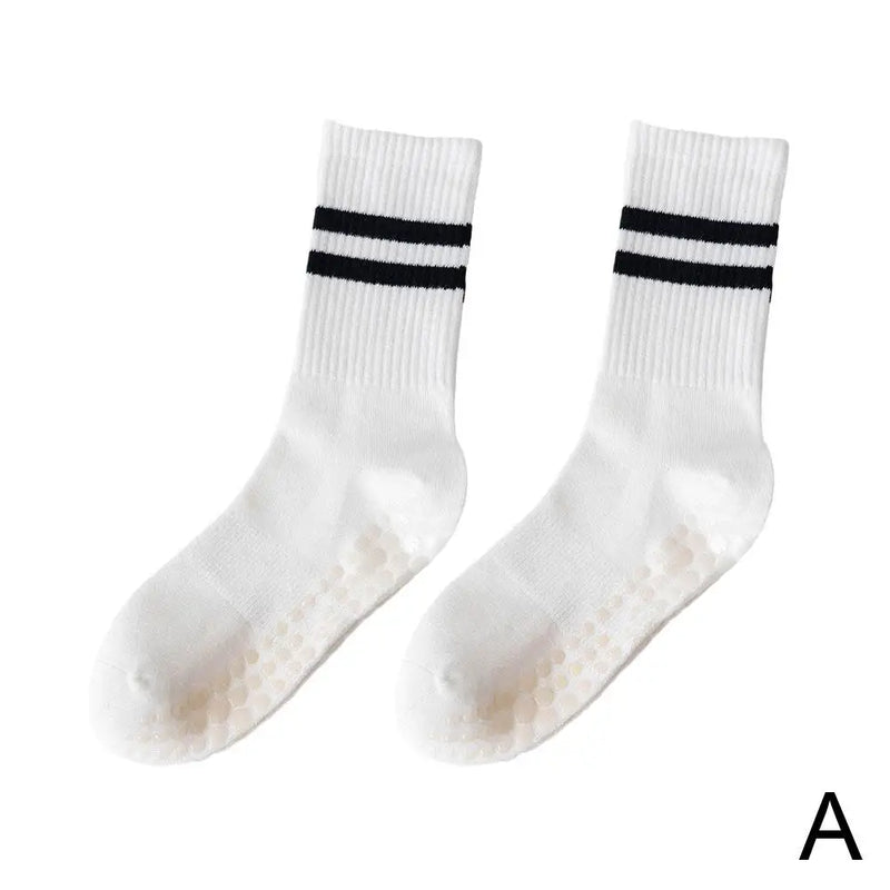 Rutschfeste Socken für Yoga und Pilates Damen Herren-Weiß-Luzern Mode