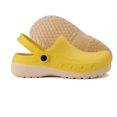 Kochschuhe | rutschfest | wasserabweisend | Einsteig | leichtgewicht-Gelb-35-Luzern Mode