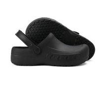 Kochschuhe | rutschfest | wasserabweisend | Einsteig | leichtgewicht-Schwarz-35-Luzern Mode