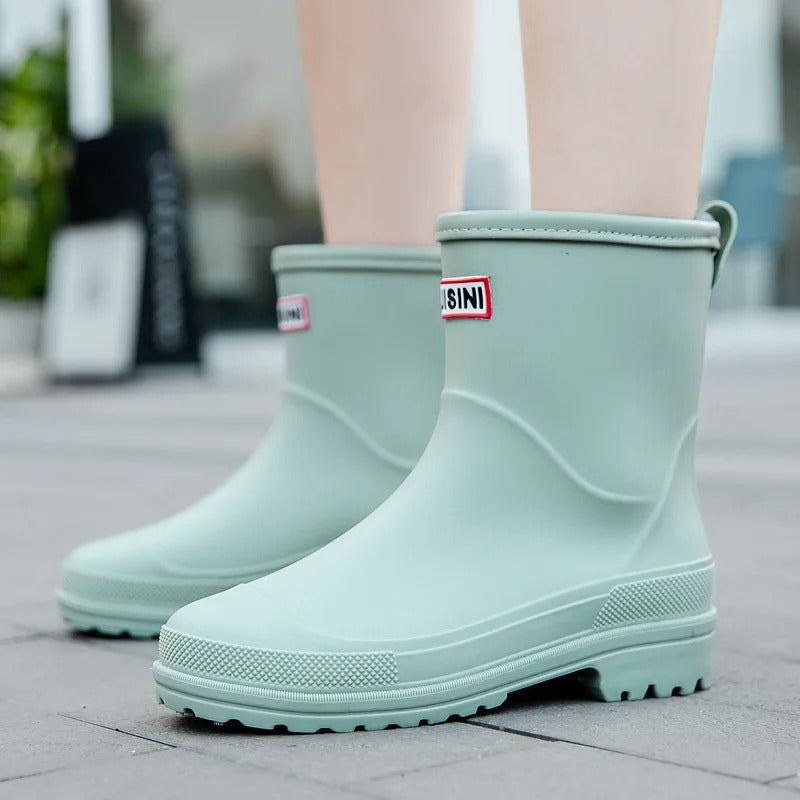Damen Gummistiefel wasserdicht rutschfest bequem kaufen-Luzern Mode